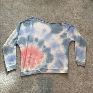 MINNIE ROSE Tie Dye Cashmere Sweater